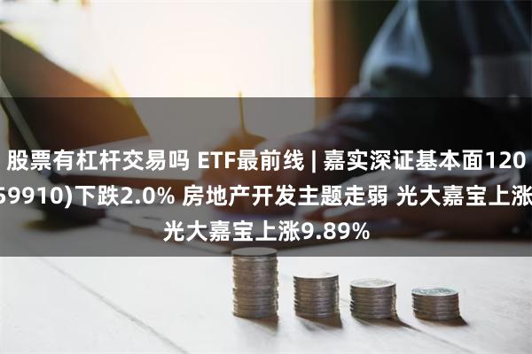 股票有杠杆交易吗 ETF最前线 | 嘉实深证基本面120ETF(159910)下跌2.0% 房地产开发主题走弱 光大嘉宝上涨9.89%