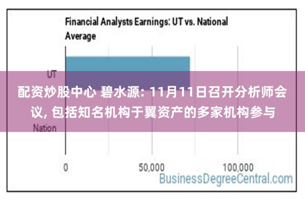 配资炒股中心 碧水源: 11月11日召开分析师会议, 包括知名机构于翼资产的多家机构参与