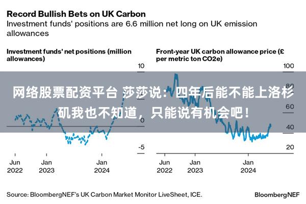网络股票配资平台 莎莎说：四年后能不能上洛杉矶我也不知道，只能说有机会吧！